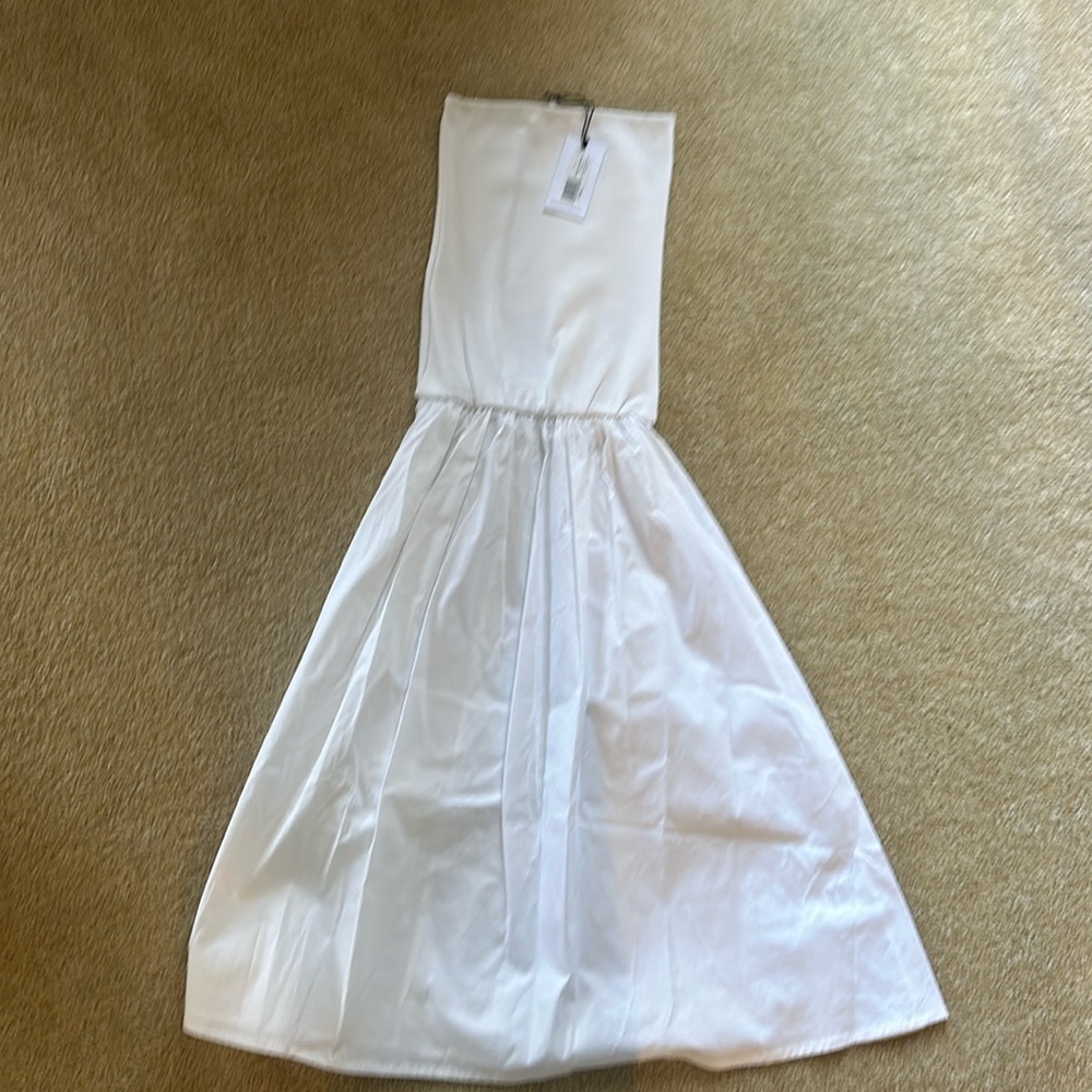 REVOLVE White Strapless Dress